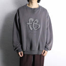 “FUBU embroidered logo crewneck sweat”
