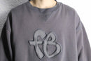 “FUBU embroidered logo crewneck sweat”