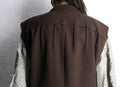 "Re:make" button stitch tailored jacket