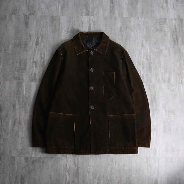 2000s coverall corduroy jacket