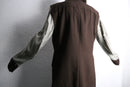 "Re:make" button stitch tailored jacket
