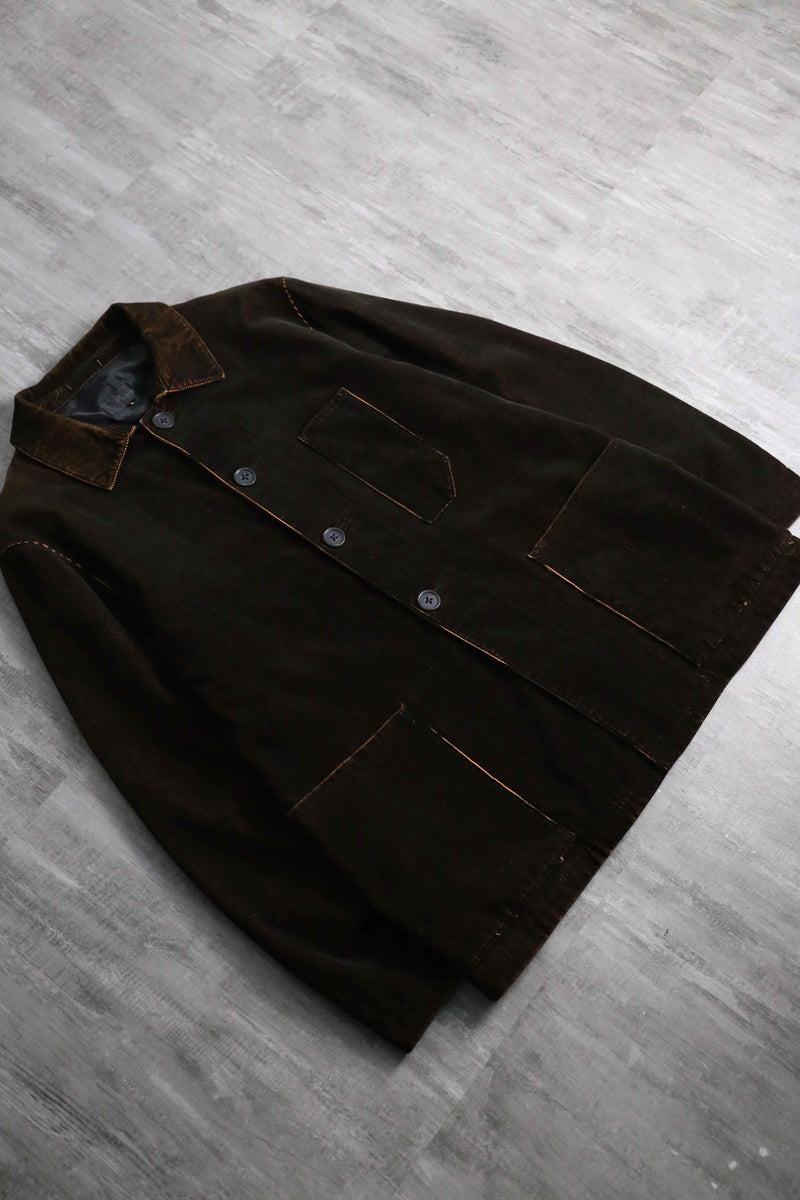 2000s coverall corduroy jacket