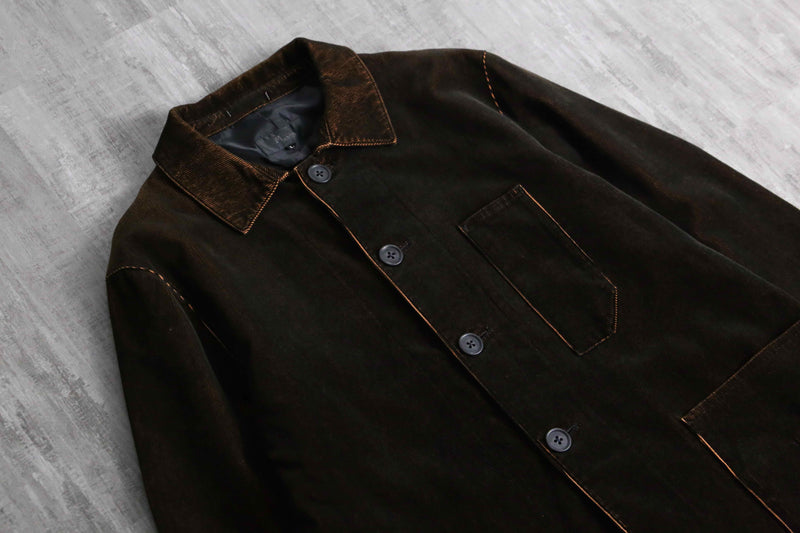 2000s coverall corduroy jacket