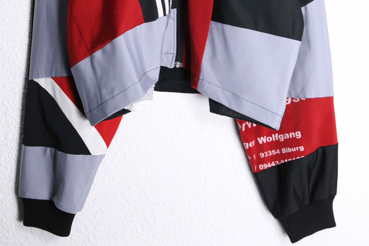 Short Track Jacket 再構築　トラジャケ　リメイク　y２k Short Track Jacket 再構築 トラジャケ リメイク y2k - メルカリ