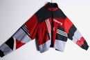 “Re:make “splice patchwork track jacket