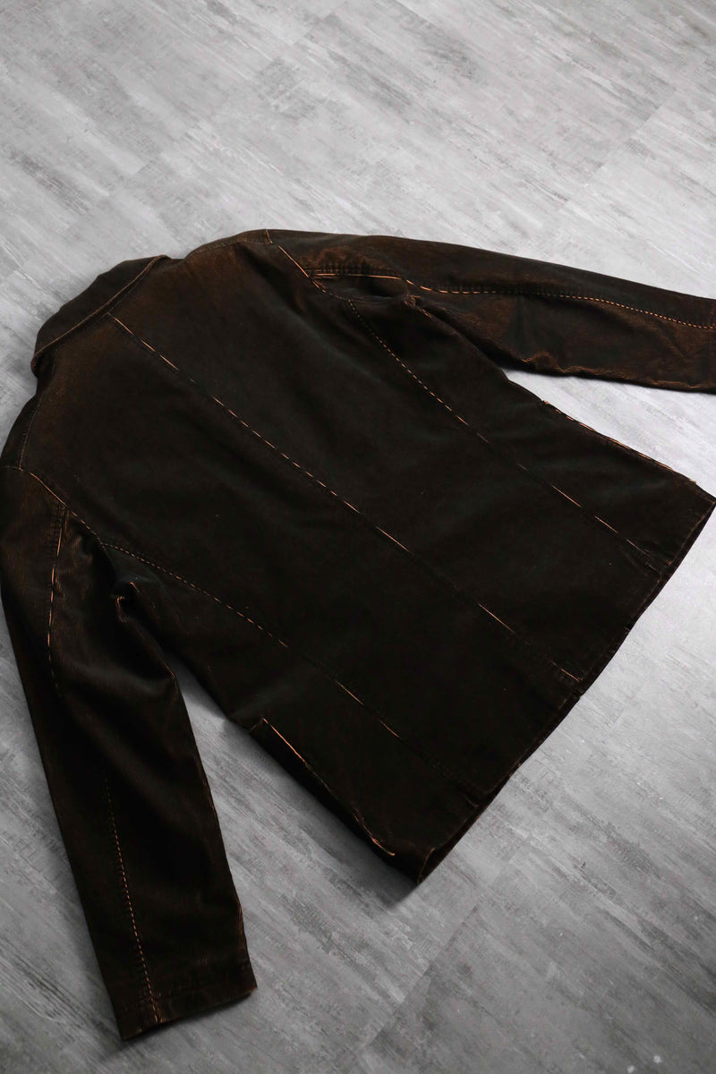 2000s coverall corduroy jacket