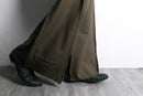 "Re:make" double docking slacks wide pants
