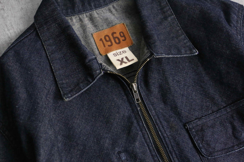 2000s GAP cross cut denim jacket