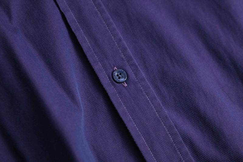 1990-00s KENZO HOMME iridescent double cuff dress shirt