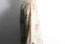 ivory gradation pattern silk shirt
