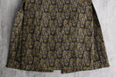 flower pattern gobelin long vest