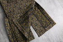 flower pattern gobelin long vest