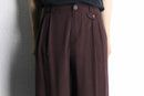 bordeaux wide straight easy pants