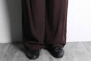 bordeaux wide straight easy pants