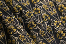 flower pattern gobelin long vest