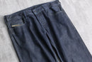"DIESEL INDUSTRY" straight black denim pants