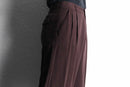 bordeaux wide straight easy pants