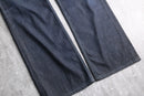 "DIESEL INDUSTRY" straight black denim pants