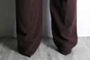 bordeaux wide straight easy pants