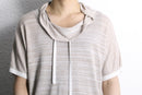 wide high neck s/s pull