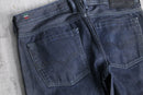 "DIESEL INDUSTRY" straight black denim pants