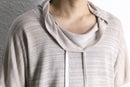 wide high neck s/s pull