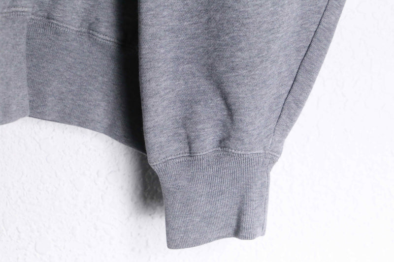 "POLO JEANS CO" White line half zip hoodie