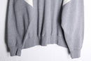 "POLO JEANS CO" White line half zip hoodie