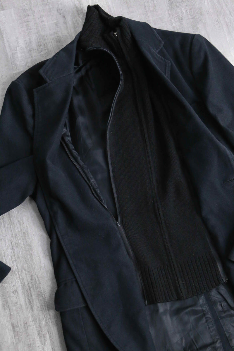 layered design tailored jacket
