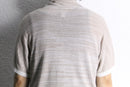 wide high neck s/s pull