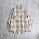 tartan check light flannel shirt