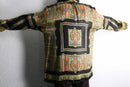 glittering total pattern silk shirt