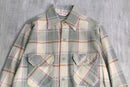 tartan check light flannel shirt