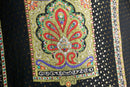 glittering total pattern silk shirt
