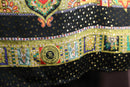 glittering total pattern silk shirt