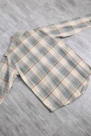 tartan check light flannel shirt