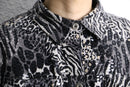 animal mix pattern tracker jacket