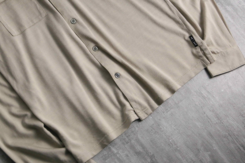 1990-00s ARMANI EXCHANGE cotton rayon shirt