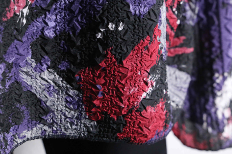 wrinkle total pattern skipper shirt