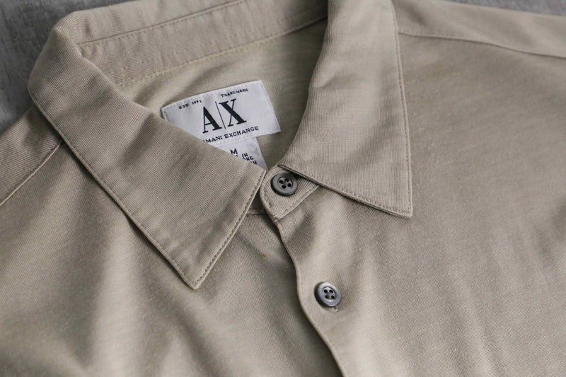 1990-00s ARMANI EXCHANGE cotton rayon shirt