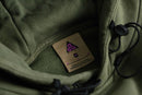 2000s NIKE ACG technical sweat hoodie "olive"