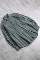 80~90’s ”Eddie Bauer” check pattern flannel shirt