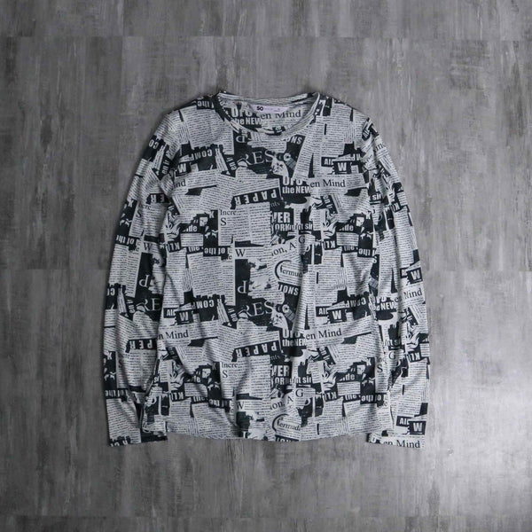 news paper L/S pawer net pull