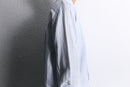 linen cotton fine stripe shirt