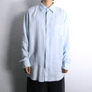 "J.CREW" linen light blue shirt