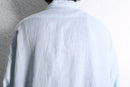 "J.CREW" linen light blue shirt