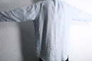 "J.CREW" linen light blue shirt