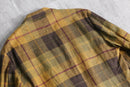 "KENZO HOMME" warm tone check tailored jacket