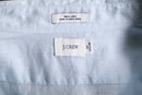 "J.CREW" linen light blue shirt