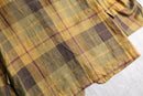 "KENZO HOMME" warm tone check tailored jacket
